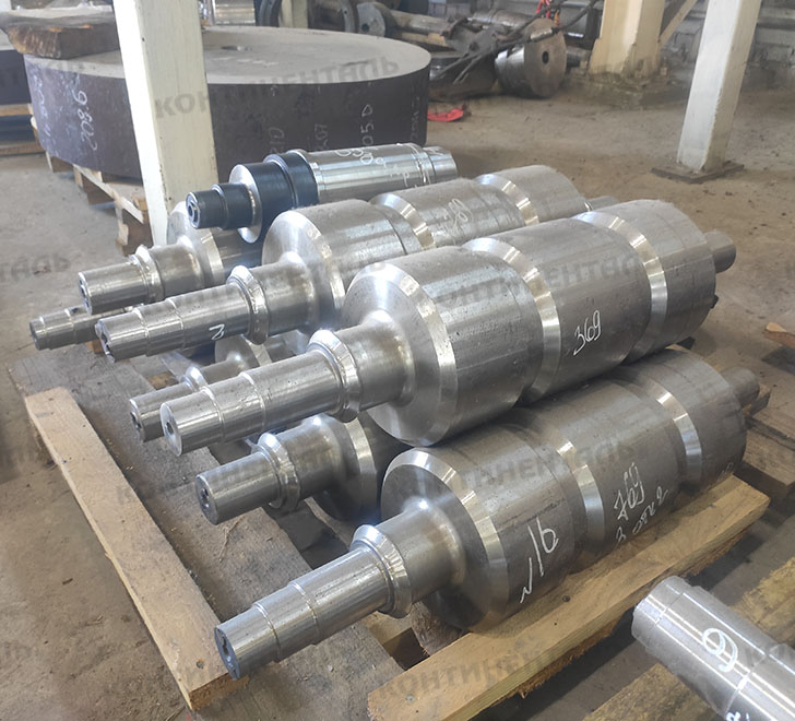 Валы, много шкивов